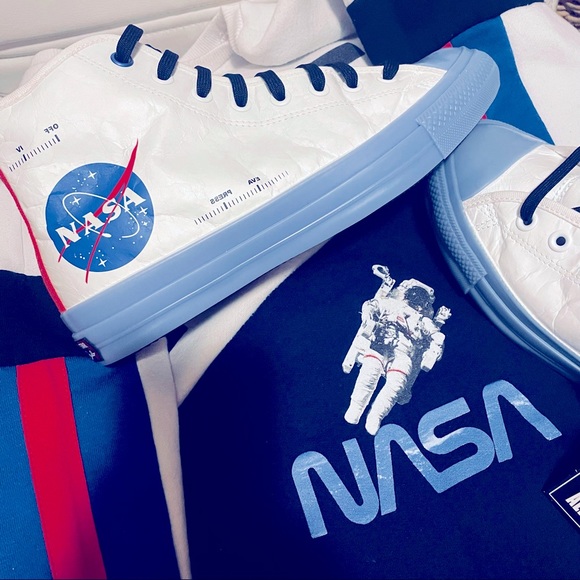 New Converse All-Star 100 Spacesuits Hi NASA Chuck Taylor - Picture 13 of 13